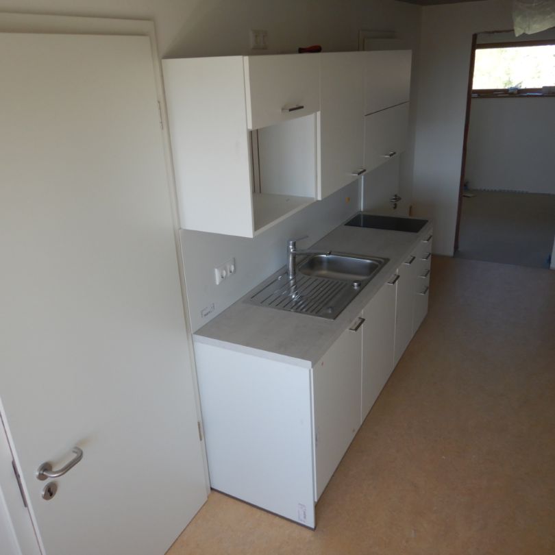 Die Kleink&uuml;chen in den Appartements sind fertig.